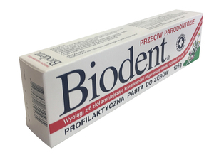 BIODENT Pasta d/zęb. p/paradontozie 125g