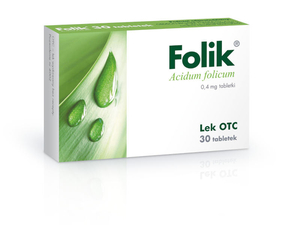 Folik 0.4mg x 30 tabl.