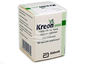 Kreon 10.000j.m. x 50 kaps.doj.