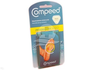 Plast.COMPEED na zrog. PODESZWA x 6szt