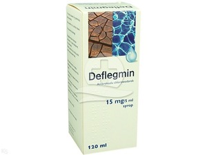 Deflegmin Junior syrop 0,015 g/5ml 120 ml