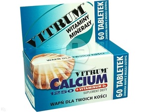 Vitrum Ca+Vit.D3 1250mg x 60tabl.