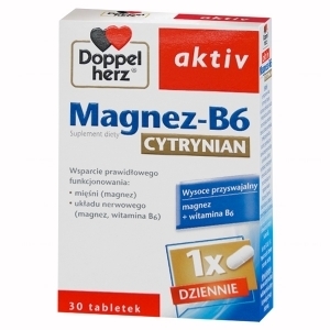 Doppelherz aktiv Magnez-B6 Cytrynian 30tab