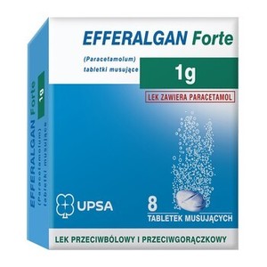 Efferalgan Forte 1g x 8 tabl.mmus.