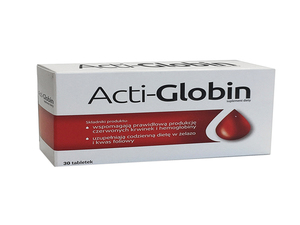 Acti-Globin tabl. 30 tabl.