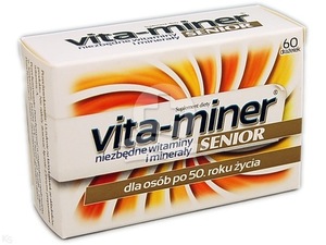 Vita-miner Senior x 60 draż.