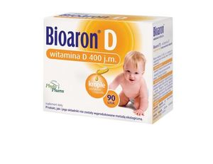 Bioaron Witamina D 400 j 90kaps.twistoff