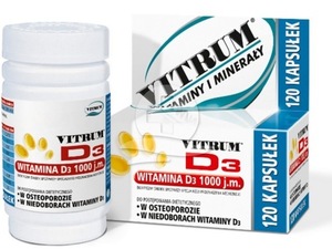 Vitrum D3 0,025mg x 120kaps.