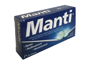 Manti x 32 tabl.do rozgr.i żucia