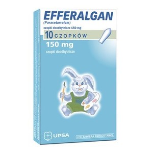 EFFERALGAN 10 CZOP. produkt przeciwbólowy i przeciwgorączkowy dla dzieci