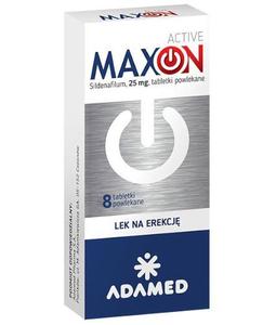 MAXON ACTIVE 25mg, 8 tabletek