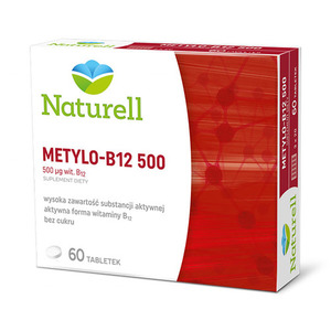 Naturell Metylo-B12 500, 60 tabletek