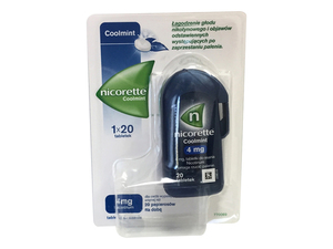 Nicorette Coolmint 4mg x 20 tab.d/ssania