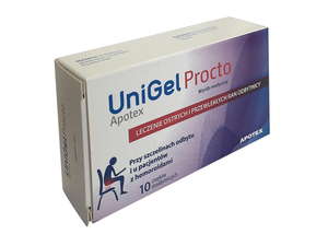 UniGel Apotex Procto x 10czop.