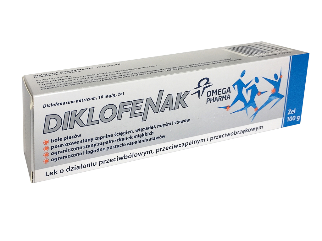 Diklofenak Omega Pharma żel 100g