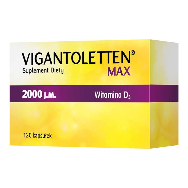 VIGANTOLETTEN MAX 2000, 120 kapsułek