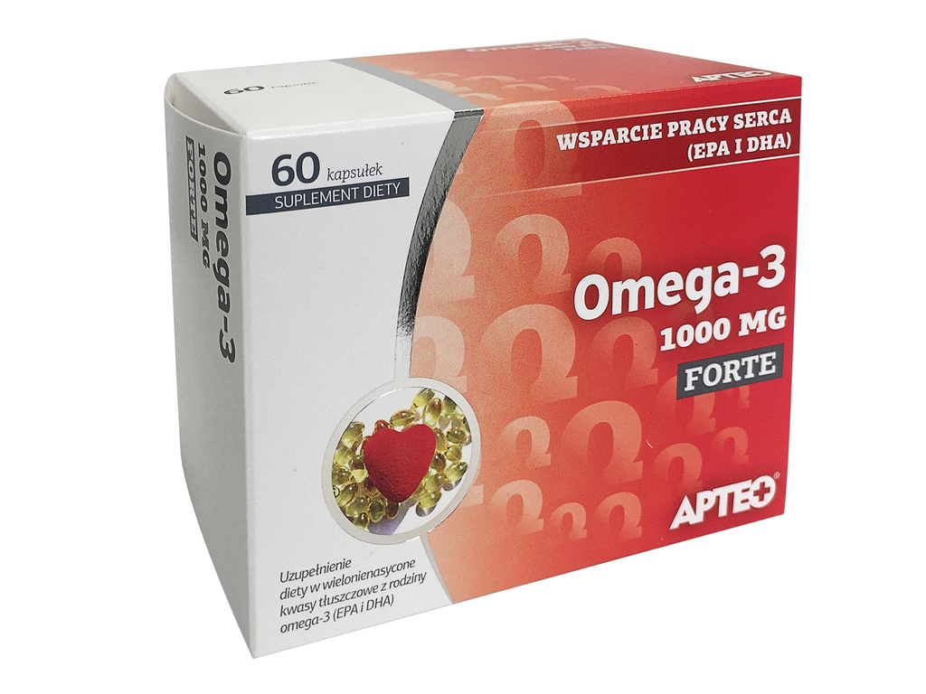 Omega-3 APTEO 1000mg 60 kaps. 