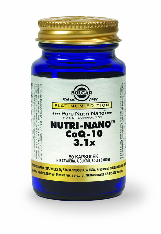 SOLGAR Nutri Nano CoQ-10 30mg x 50 kaps