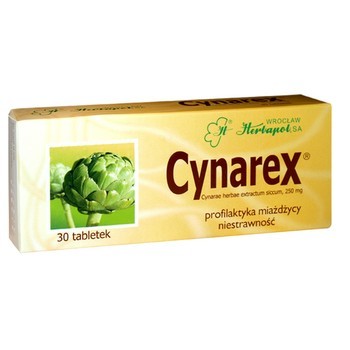 CYNAREX 30 TABL. kamicze zapalenie pęcherzyka żółciowego