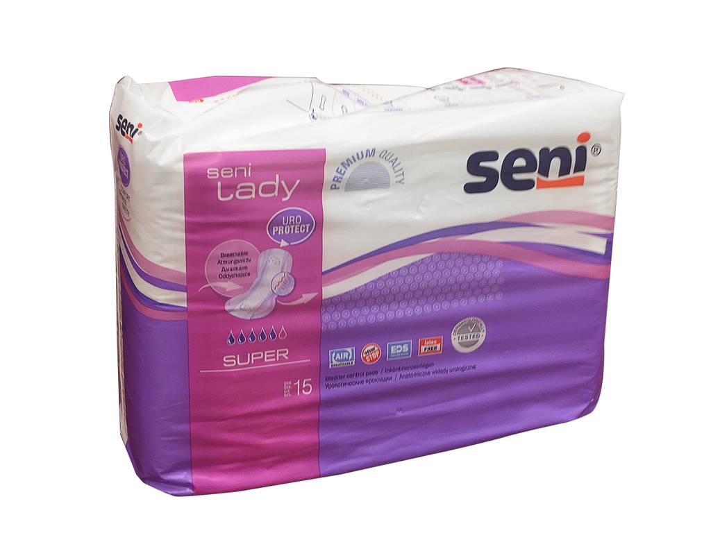 -Wkł.SENI LADY Super AIR 15szt