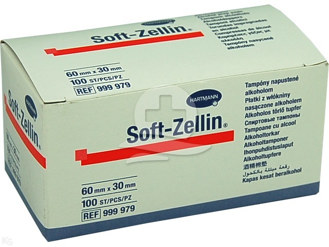 Gaziki SOFT- ZELLIN d/dezynfekcji 1szt.