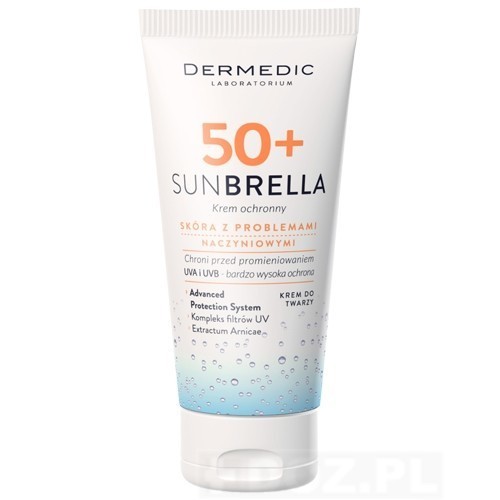 DERMEDIC SUNBRELLA SPF 50 krem c.naczynk. - Sanfarma