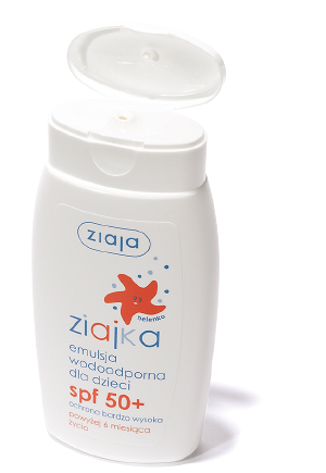 ZIAJA ZIAJKA SPF 50+ Emulsj słoneczna 125m