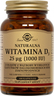 SOLGAR Witamina D3 naturalna 25 mcg 100kap
