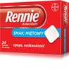 Rennie tabl.do ssania 0,68g+0,08g 24 tabl.